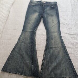 Free People Super Flare Bell Bottom Jeans